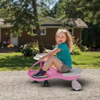 Gravitációs kocsi gyerekeknek LED kerekekkel - TwistCar Rózsaszín: Rózsaszín