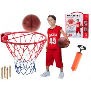 Gyerek kosárlabda kosár önszereléshez + labda