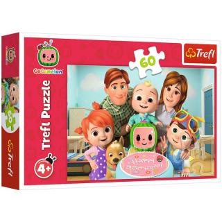 Gyerek puzzle - cocomelon family - 60 db