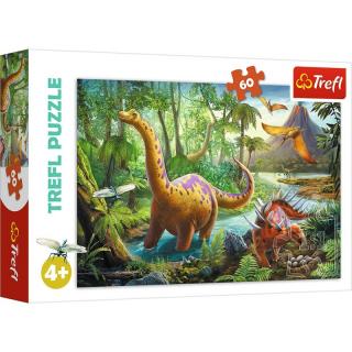 Gyerek puzzle - Dinosaurus III. - 60 db