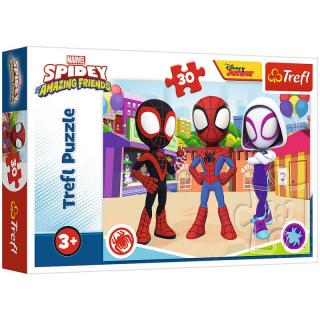 Gyerek puzzle - Spidey amazing friends II. - 30 db