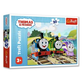 Gyerek puzzle - Thomas and friends III. - 30 db