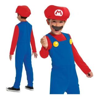 Gyermek jelmez - Super Mario (7-8 éves)