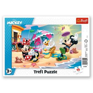 Gyermek puzzle - Disney Mickey III. - 15 db