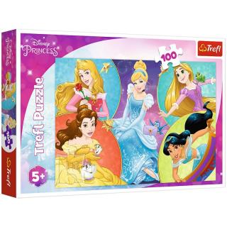 Gyermek puzzle - Disney Princess - 100 db