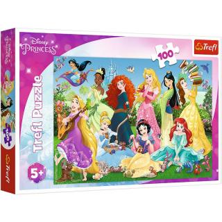Gyermek puzzle - Disney Princess II. - 100 db