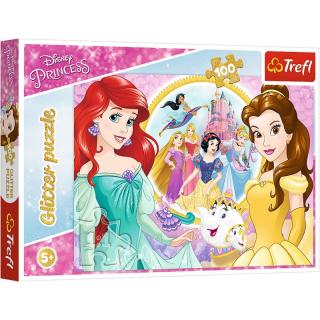 Gyermek puzzle - Disney princess III. - 100 db