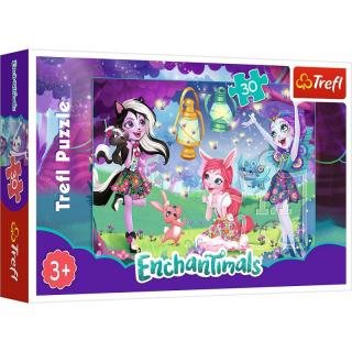 Gyermek Puzzle - Enchantimals varázsvilága 30 db