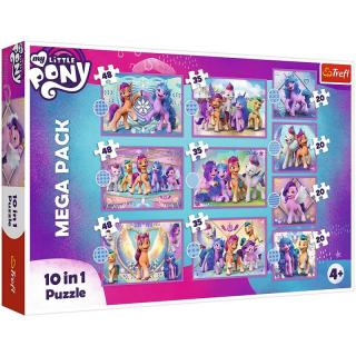 Gyermek puzzle - My little pony - 10 az 1-ben