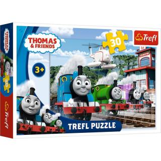 Gyermek puzzle - Thomas and friends II. - 30 db