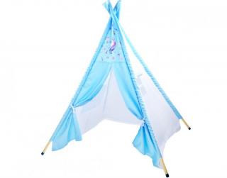Gyermek sátor Teepee - Unicorn Kék: Türkiz
