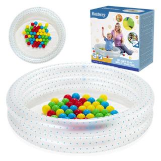 Gyermekmedence színes labdákkal - Bestway - Dots