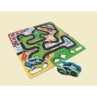 Hab puzzle játszószőnyeg autópálya 9db