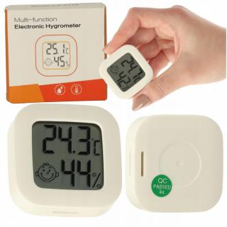 Higrométer - szobai LCD hőmérő nedvességmérővel