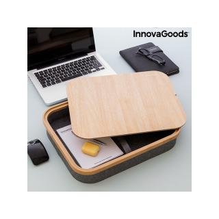 InnovaGoods hordozható asztal tárolótálcával