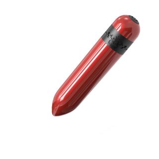 Kompakt mini USB vibrátor - Orgasmic Rocket Piros: piros
