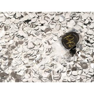 Lövöldözős konfetti – Push pop ezüst: ezüst