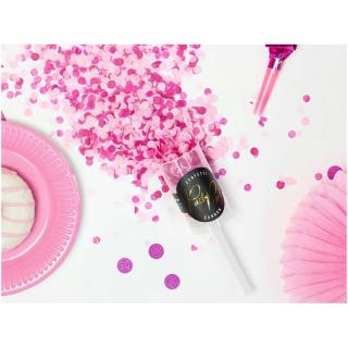 Lövöldözős konfetti – Push pop Rózsaszín: Rózsaszín