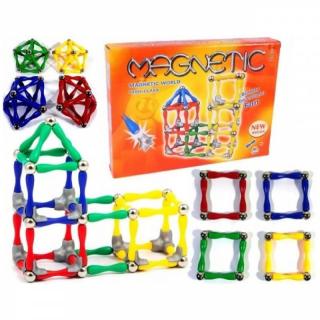 Mágneses puzzle blokkok - NEODYMIUM 148 részes