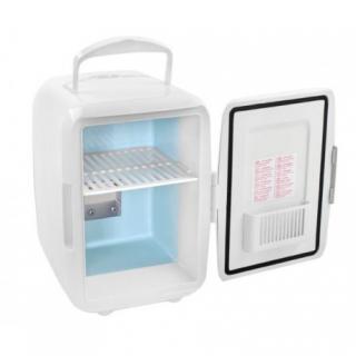 Mini hordozható hűtőszekrény hűtési és fűtési funkcióval Fehér: fehér