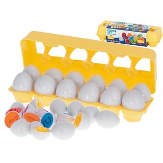 Montessori - oktatási játék - 3D-s tojás