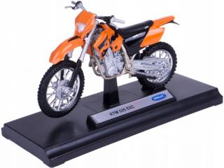Motorkerékpár modell alapon - Welly 1:18 - KTM 525 EXC