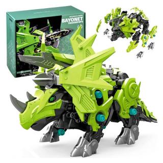 Mozgó robotmodell - Triceratops