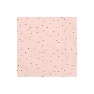 Papírszalvéták - Dots  - 33x33 cm
