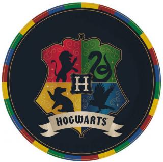 Papírtányérok - Harry Potter, Roxfort 23cm