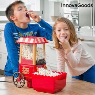 Popcorn gép - InnovaGoods Sweet & Pop Times 1200W - Piros