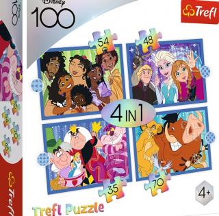 Puzzle - Disney 4in1