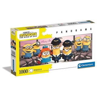 Puzzle - Panorama minions - 1000 db