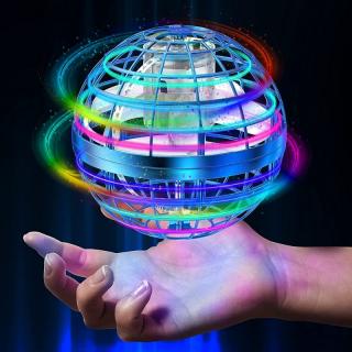 Repülő LED labda - Fidget Spinner 10cm