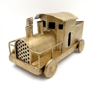 Retro mozdony - fém modell
