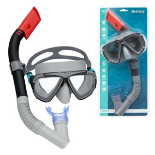 Snorkeling készlet légzőcsővel - Bestway Fekete: fekete