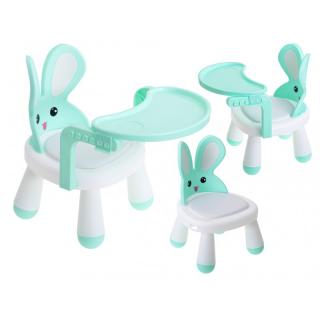Többfunkciós gyerekszék - Bunny Chair Kék: kek