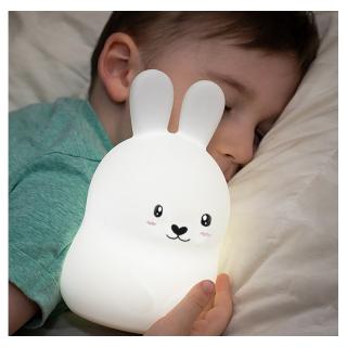 Újratölthető LED éjszakai lámpa - Bunny 14cm