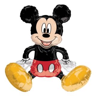 Ülő fólia lufi - Mickey Mouse 45cm