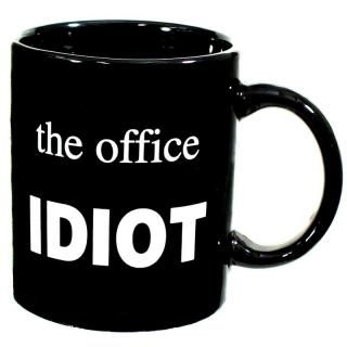 Vicces bögre - The office IDIOT