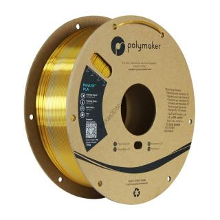 PolyMaker PolyLite PLA 1,75mm 1KG - Crown (Silk Gold- Silk Silver)
