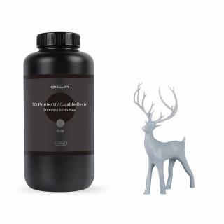 Szürke Creality UV 405nm Resin Plus, fotopolimer műgyanta 1KG