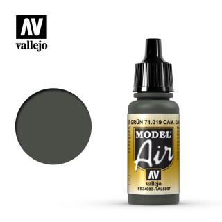 Vallejo Model Air - Camouflage Dark Green 17 ml