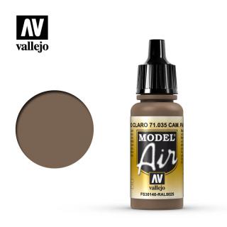 Vallejo Model Air - Camouflage Pale Brown 17 ml