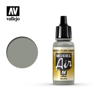 Vallejo Model Air - Cement Grey 17 ml