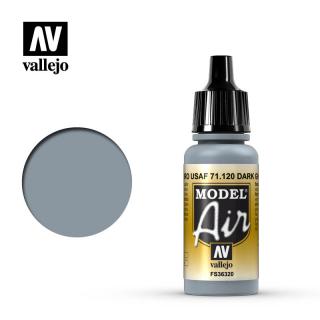 Vallejo Model Air - Dark Ghost Gray 17 ml