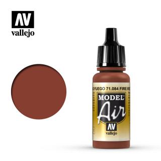 Vallejo Model Air - Fire Red 17 ml