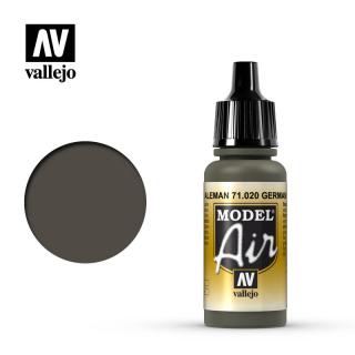 Vallejo Model Air - Green Brown 17 ml