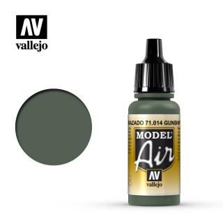 Vallejo Model Air - Gunship Green 17 ml
