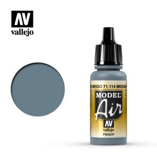 Vallejo Model Air - Medium Gray 17 ml