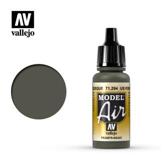 Vallejo Model Air - US Forest Green 17 ml